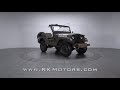 1953 Willys M38A1 Military Jeep SOLD / 136591