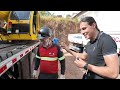 MUITA TENSÃO NA ENTREGA DO CONTAINER ESCRITORIO  (Vídeo 7)