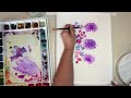 Painting Anniversary Flowers From my Mom💗LONG video!