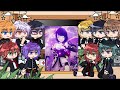 💜Diabolik lovers react to Yui as Raiden shogun🪻