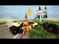 BeamNG Drive - Dangerous Driving and Car Crashes #3