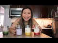 3 matcha latte recipes - summer flavors!