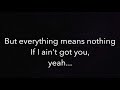 If I Ain't Got You - Alicia Keys - Piano Karaoke Instrumental