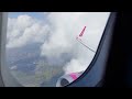 Airbus A321 take-off Wizz Air Chopin (WAW) Airport