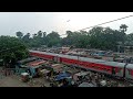 22465 Baba Baidyanath Dham Deoghar Superfast Express speeding up after departing Patna Junction🔥🔥