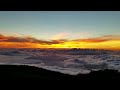 Haleakala volcano sunset at 10k ft  July 8th 2017