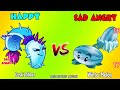 All Plants HAPPY vs SAD ANGRY - Who Will Win? - PvZ 2 Team Plant vs Team Plant