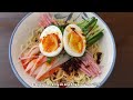 How to Make Hiyashi Chuka with Sesame Sauce | Anime Food IRL