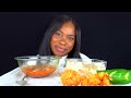 KING CRAB SEAFOOD BOIL MUKBANG | CHEESE ALFREDO SAUCE | LOBSTER | SEAFOOD SAUCE | ASMR EATING