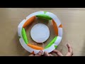 Tricolor Wreath | Indian Flag Craft Ideas | Indian Independence Day Crafts | August 15th Craft Ideas