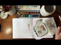 Tiny Sketch & Watercolor Houses In My Sketchbook, Part 2