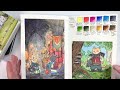 Roman Szmal Urban Sketching Watercolor Set - 12 Half Pans - Review & Demo! 🎨