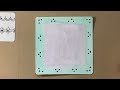 Zentangle Tile Watercolor Demo with Fun Patterns Bolly and Buds