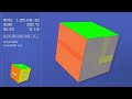 Large Scale Rubik's Cube Simulation  - Solving 32768 Layers