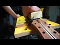 Guitar Neck Full Build - Laminated Neck with Epoxy Resin Logo - Pinoy Guitar Builder