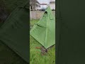 Rain/Waterproof Test of the Firehiking Hot tent after 3 days of heavy downpours & 50-60mph gusts