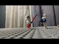 Lego clone trooper battle stop motion