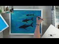 174 - Epoxy Resin Art - Step by Step Tutorial How to create 3D Whales with Movement in the Ocean