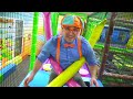 Blippi Visits Funtastic Playground | @Blippi | Moonbug Literacy