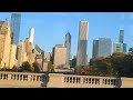 Public Transit Commute in Chicago Downtown (the loop) in 4K