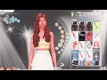 NEW YEAR LOOKBOOK 🥂✨ The Sims 4 CAS (WITH CC LINKS)