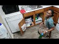 Part 1 Of Deep Cleaning & Decluttering My Kitchen | Move This Mess | Clean With Me | #Motivation!