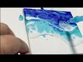 Ocean Acrylic Pour | ASMR | #art #artist #acrylicpouring #acrylicpour #pouring #pouringart #acrylic