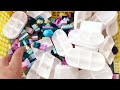 Rainbow SLIME: Cleaning Numberblocks Dinosaur Eggs, Suitcase with CLAY Coloring! Satisfying, ASMR