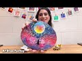 Simple & Easy Stone Painting 👧🏻🌕 | Satisfying Acrylic Painting on Rocks | step by step