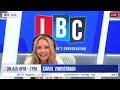 Carol Vorderman debates caller claiming he can feed his family for '£5' | LBC