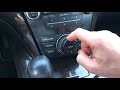 How To Adjust Time On Acura MDX 2007-2013