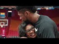 A family surprise brings Chris Silva to tears