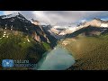 Above the Rocky Mountains - Banff in 4K Nature Relaxation™ Ambient Aerial Film + Music for Healing