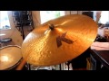 compairing 8 Zildjian Jazz Ride cymbals