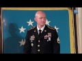 Medal of Honor Ceremony For Ty Carter