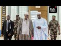 Ousmane sonko en visite à Bamako