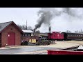 The Christmas Cannonball at the Age of Steam Roundhouse