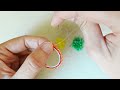 Beading Tutorial #8 | how to bead “Neomi” hoop earrings, colorful summer DIY jewelry