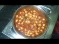 Tempting and tasty perfect chole with roti