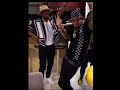 Errol Spence and Yella Beezy zesty dancing after MO3 passing