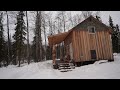 Weathering A Beautiful Snowstorm And Then BITTER Cold In My Cozy Off-Grid Cabin | ASMR