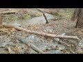 Draining Flooded Street With Major Amount Of Water Current