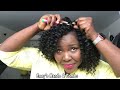 MY FREETRESS SOFT BABY CURL INSTALL TO TAKE DOWN