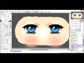 (Easy Paint Tool Sai) Tutorial Olhos de Mangá (Passo a Passo)