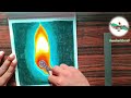 How to draw a burning matchstick, Matchstick drawing, Oil pastel drawing, realistic drawing