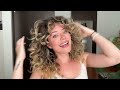 BEGINNER CURLY HAIR ROUTINE - 4 STEPS!!