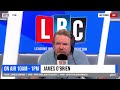 LBC caller continuously argues with James O'Brien about immigration