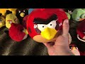 My Angry Birds Plush Collection *huge*
