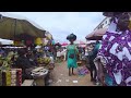 KUMASI LOCAL MARKET WALK AFRICA GHANA ACCRA