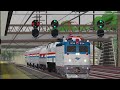 Roblox Railfanning at Trenton (Northeast Corridor Train Simulator K4 Steamer Update!)